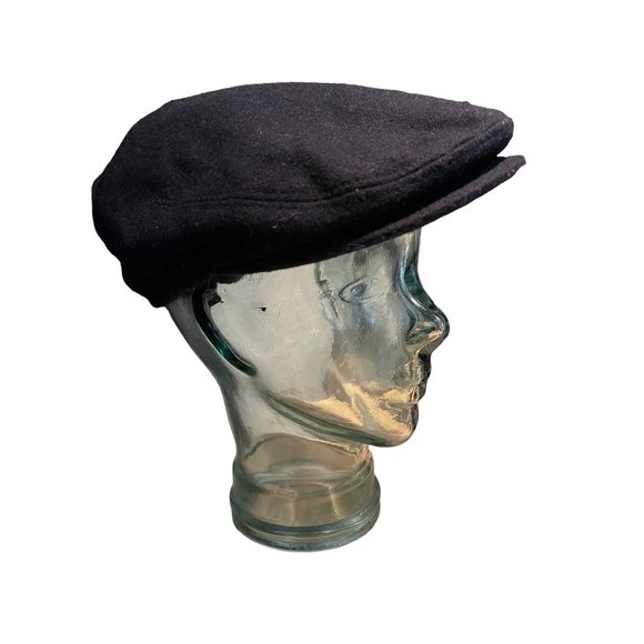 Titans NFL wool driver cap warm paper boy hat mens football navy size s/m - Picture 7 of 8